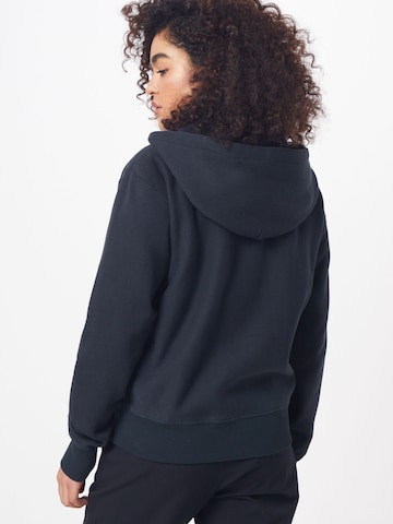 Polo Ralph Lauren Zip-Up Hoodie in Black: back