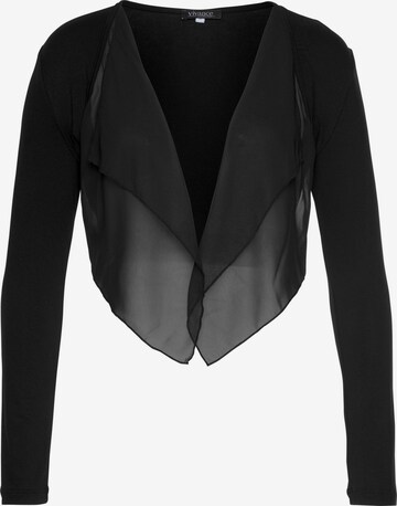 VIVANCE Bolero in Black: front