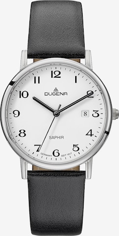 DUGENA Analog Watch in Black: front