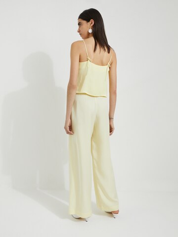 EDITED Wide leg Pants 'Julienne' in Yellow