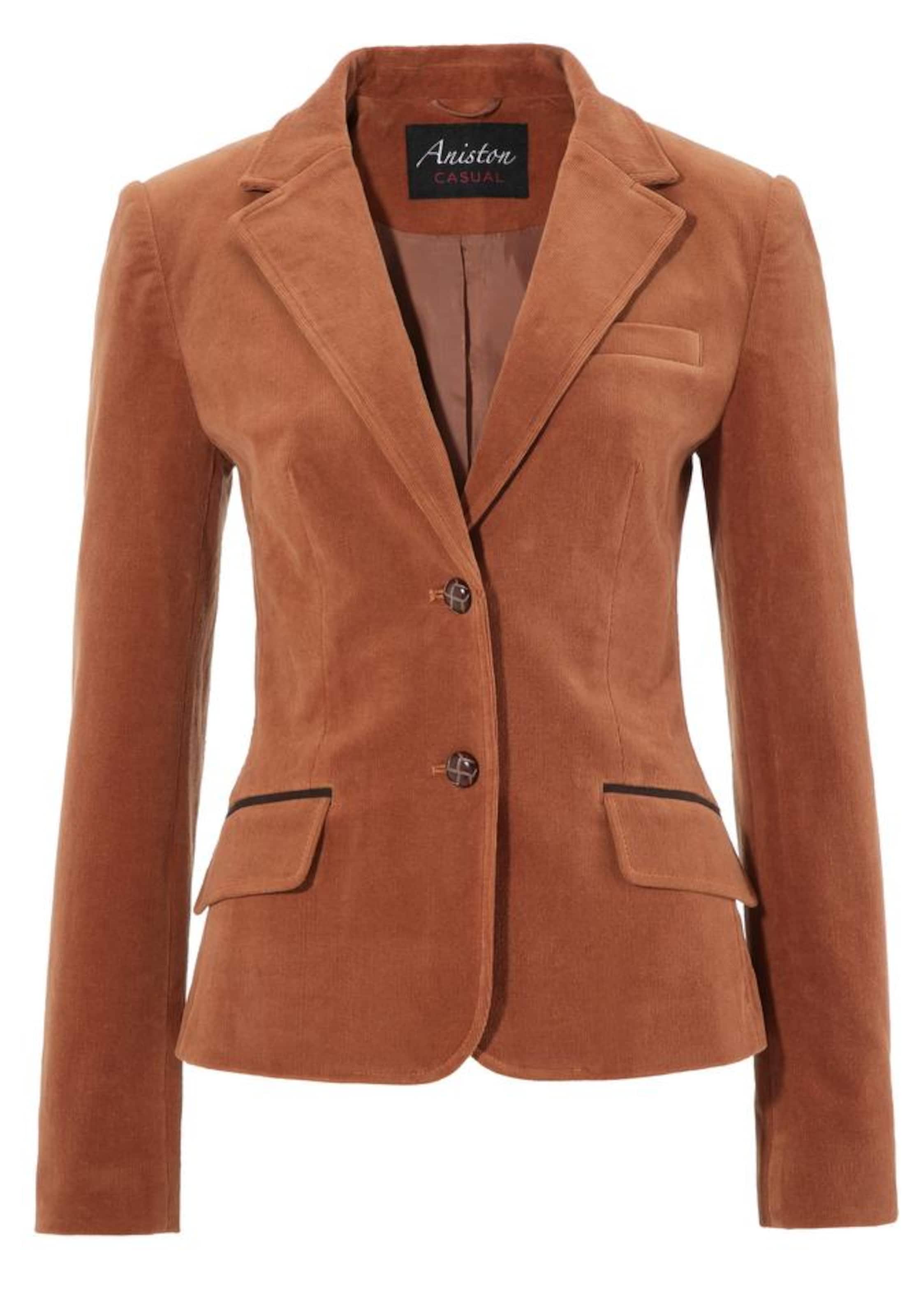 Aniston CASUAL Blazer in Braun: Vorderseite