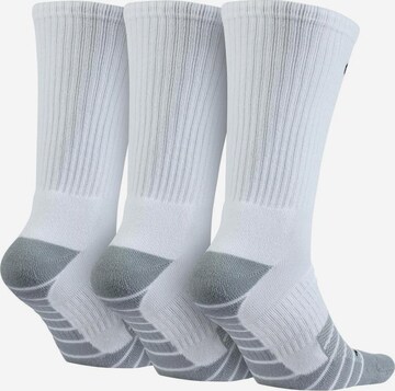 NIKE Sportovní ponožky – bílá