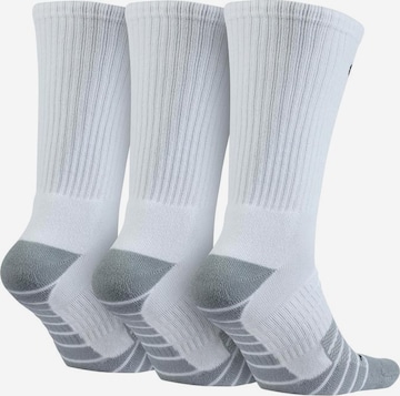 NIKE Athletic Socks in White