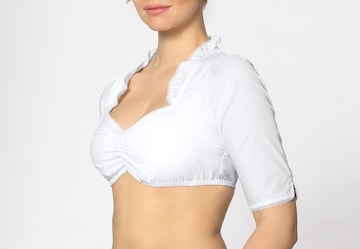 Blouse folklorique STOCKERPOINT en blanc