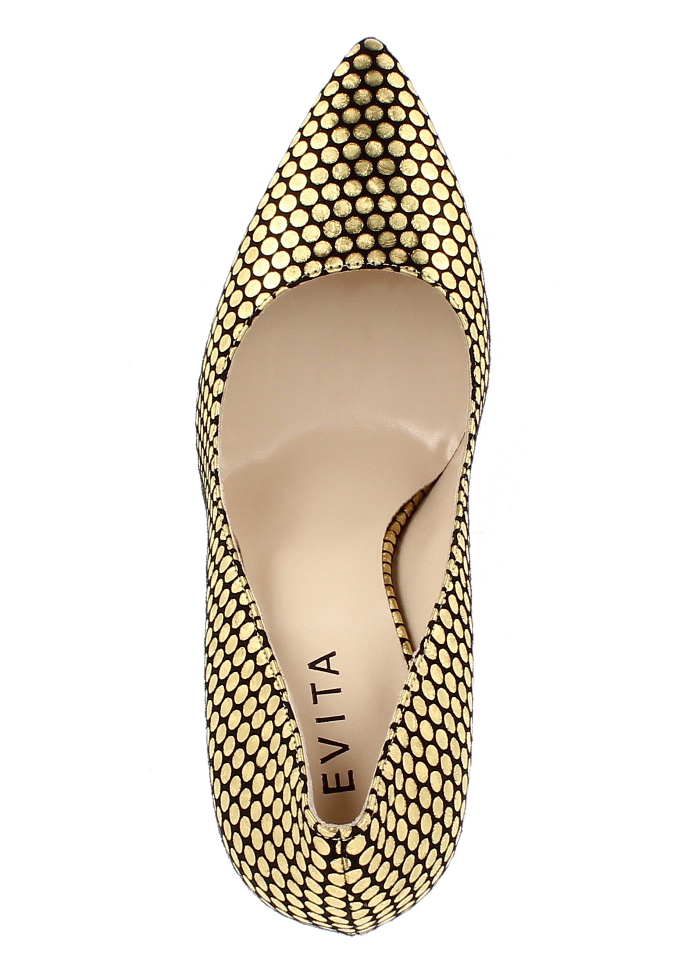 EVITA Pumps 'ALINA' in Gold