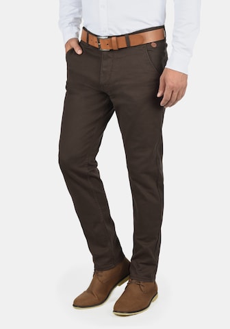 BLEND Regular Chino trousers 'Kainz' in Brown: front