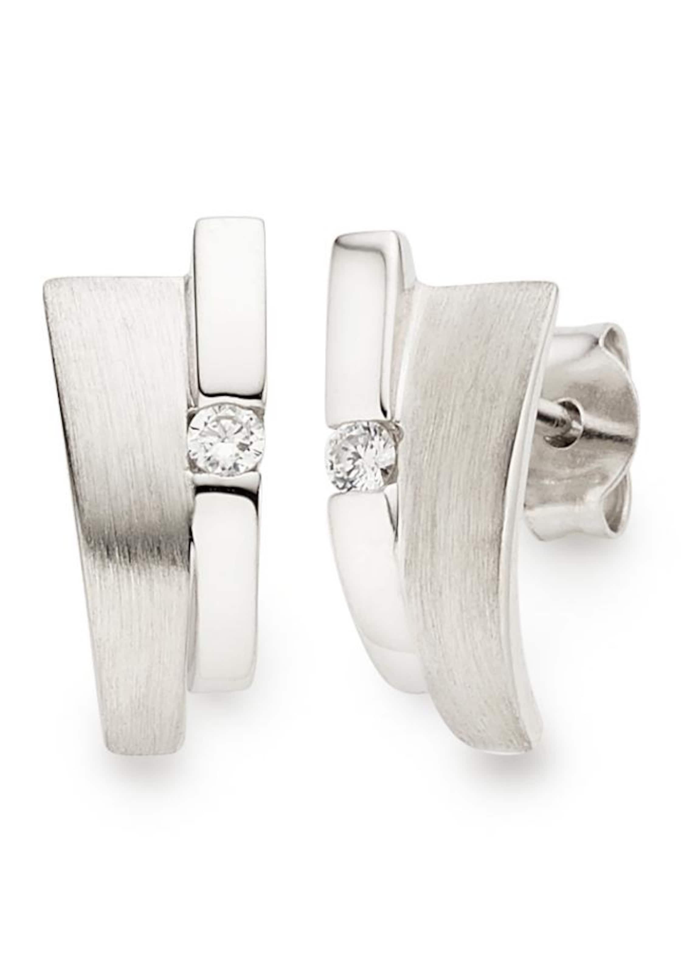 Bruno Banani Ohrringe in Silber: Vorderseite