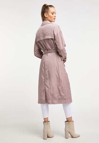 Manteau mi-saison DREIMASTER en rose