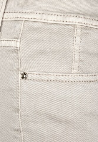 STREET ONE Slimfit Jeans in Grau