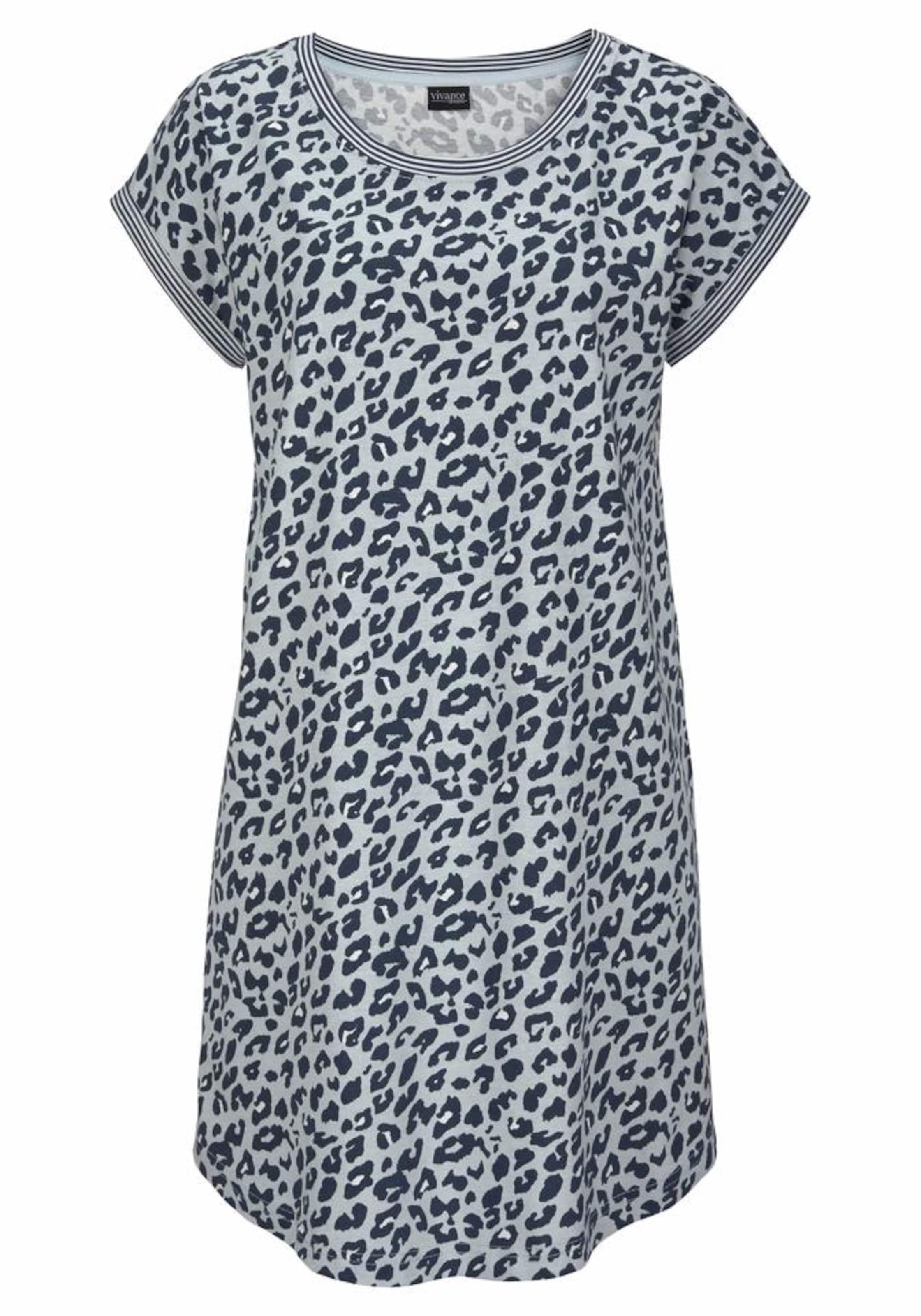 VIVANCE Nightgown in Grey: front