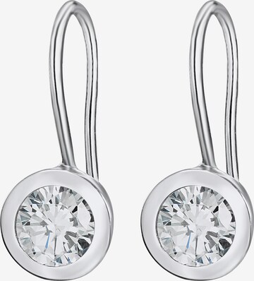 Boucles d'oreilles Rafaela Donata en argent : devant