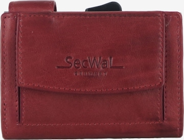 Portamonete di SecWal in rosso