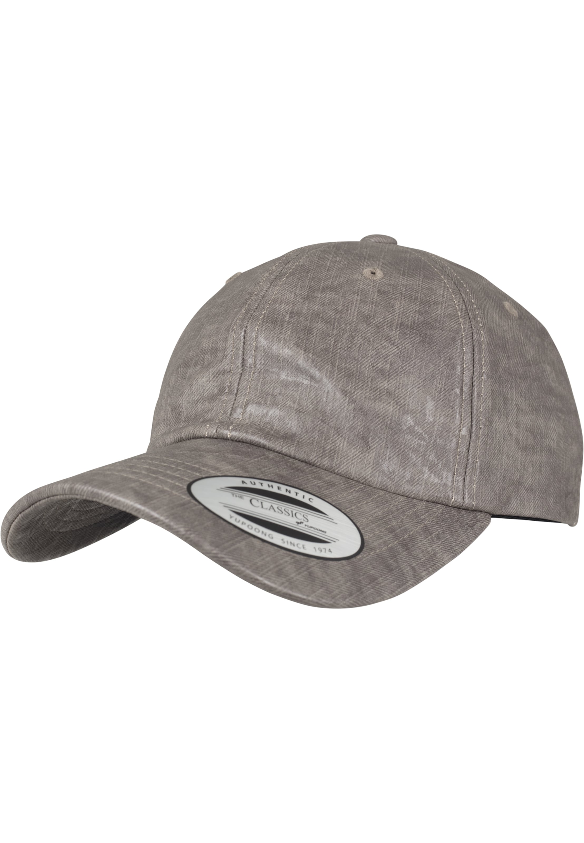 Flexfit Cap in Grau: Vorderseite
