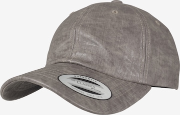 Casquette Flexfit en gris : devant