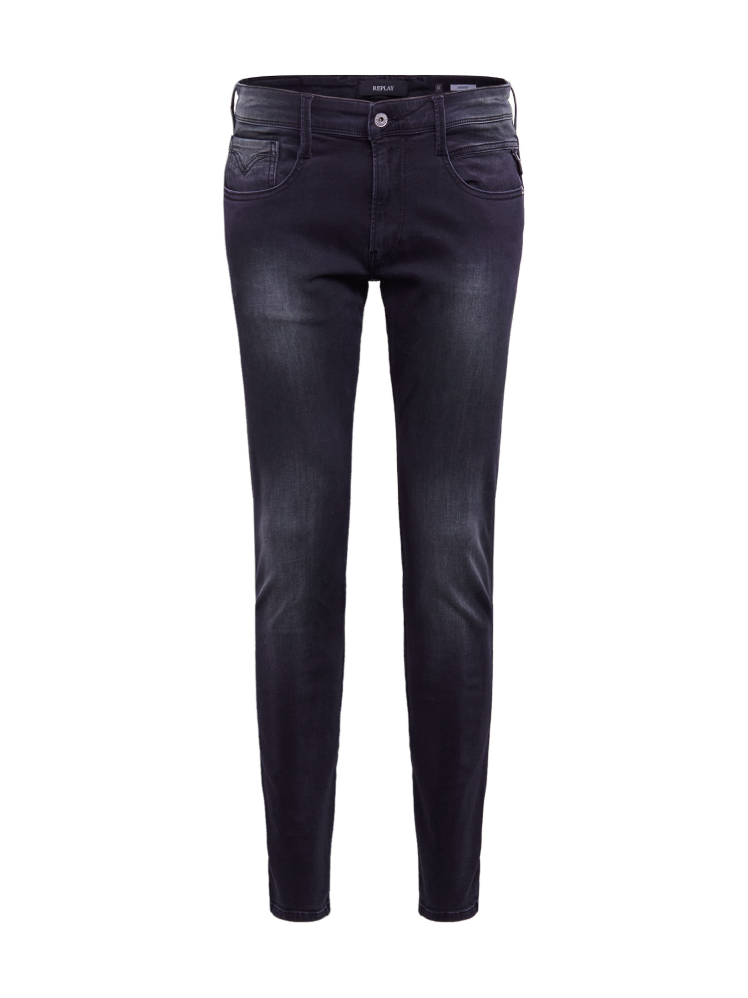 REPLAY - Vaquero 'Anbass' en gris: frente