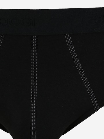 Regular Slip '24/7 Midi 3x2P DE' de la SLOGGI pe negru