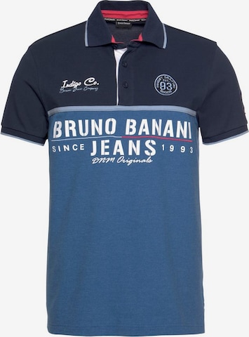 BRUNO BANANI Poloshirt in Blau: front