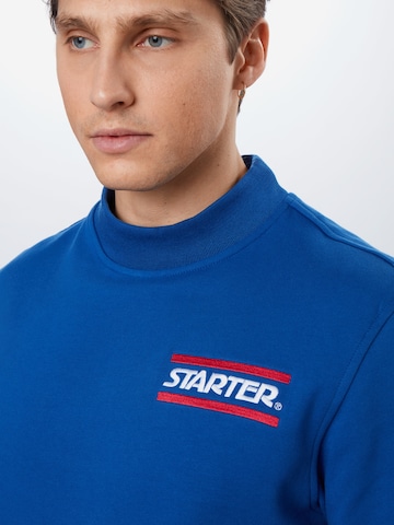 Starter Black Label Regular Fit Sweatshirt i blå