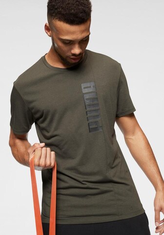 PUMA Funktionsshirt 'Energy Triblend' in Grün