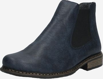 Rieker Chelsea Boots in Blue: front