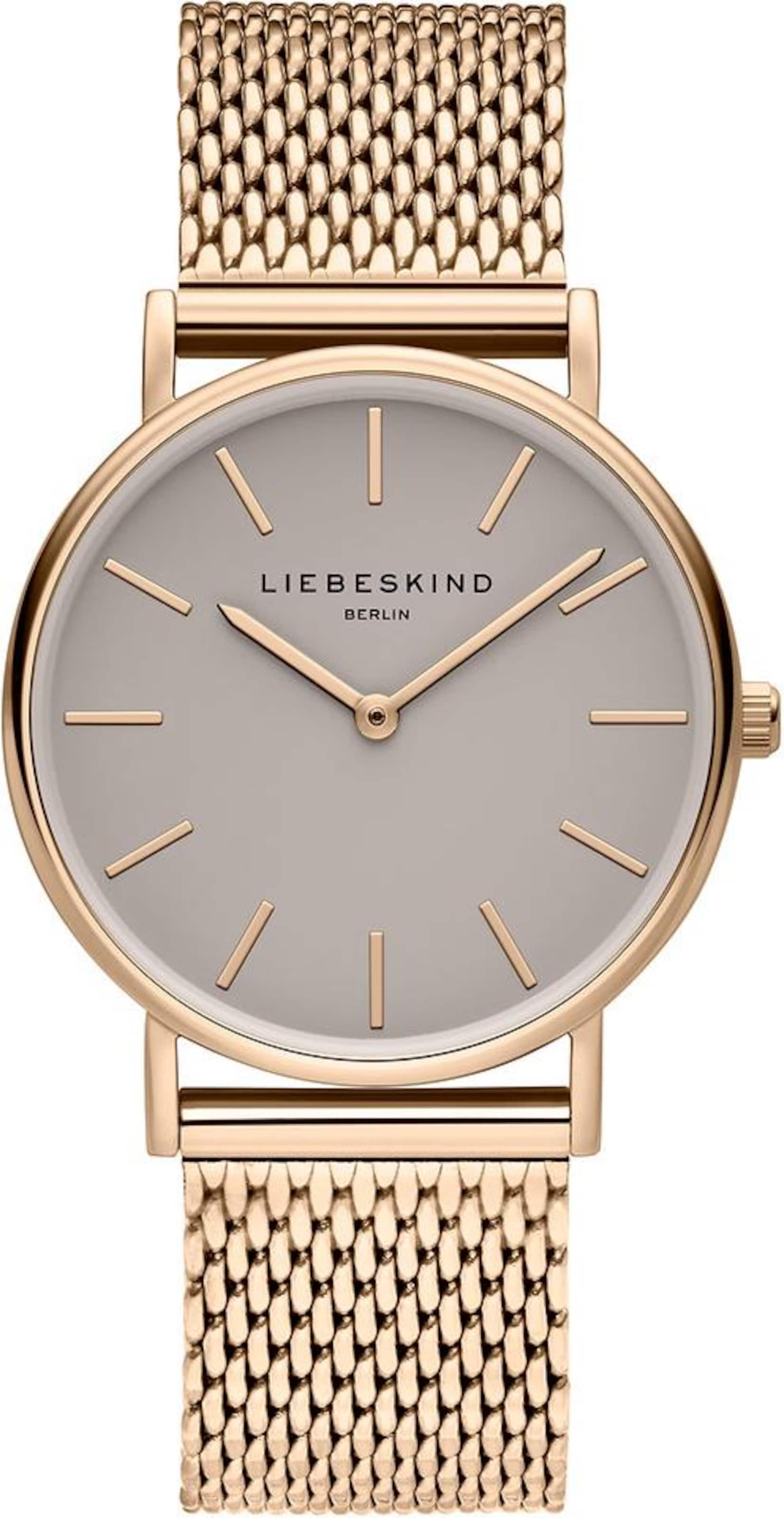 Liebeskind Berlin Analog watch in Gold: front