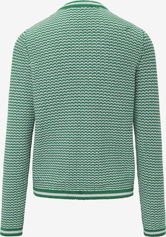 Looxent Knit Cardigan in Green