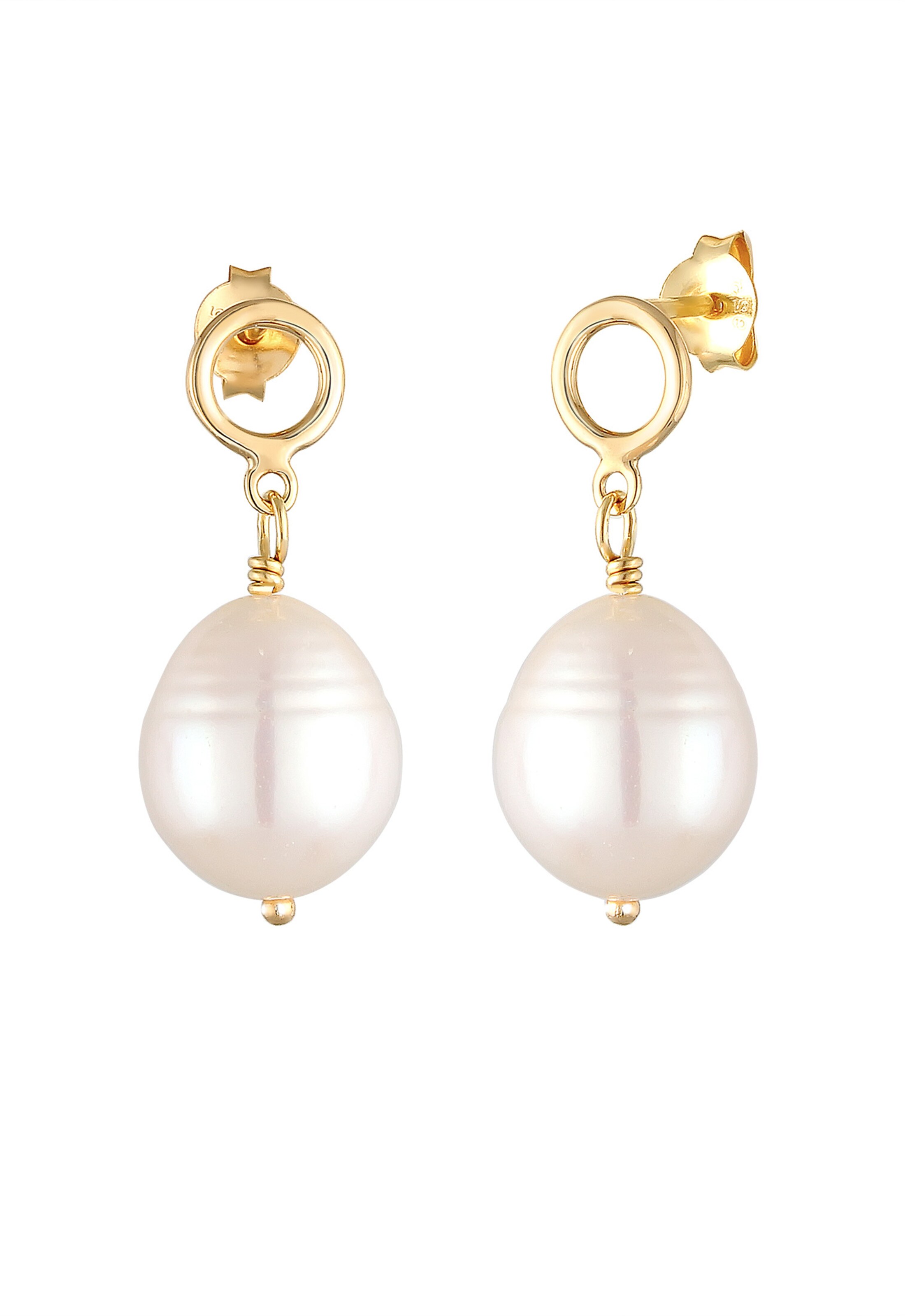 Boucles d'oreilles 'Geo' ELLI en or