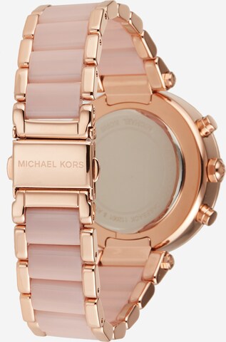 Michael Kors Analogové hodinky 'PARKER' – bronzová