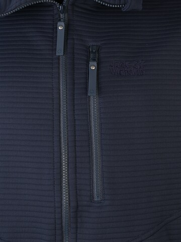 Veste en polaire fonctionnelle JACK WOLFSKIN en bleu