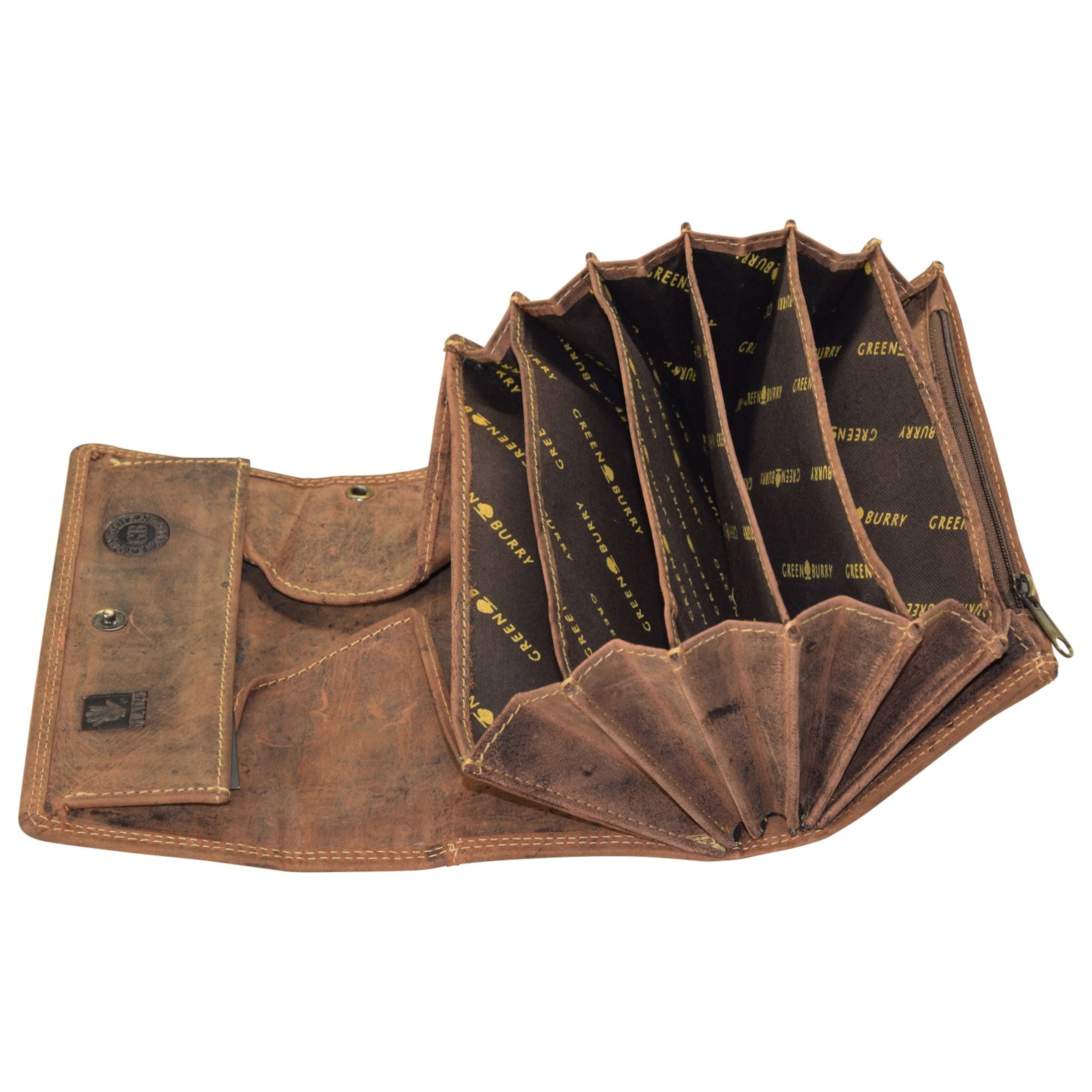 GREENBURRY Geldbörse in Braun