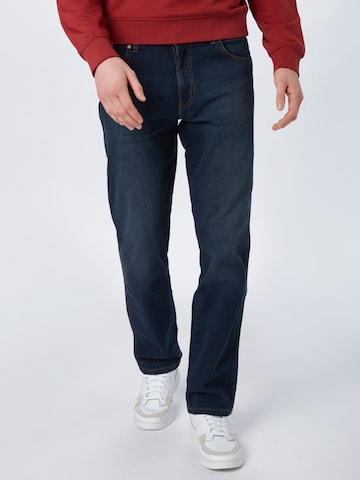 WRANGLER - regular Vaquero 'TEXAS' en azul: frente