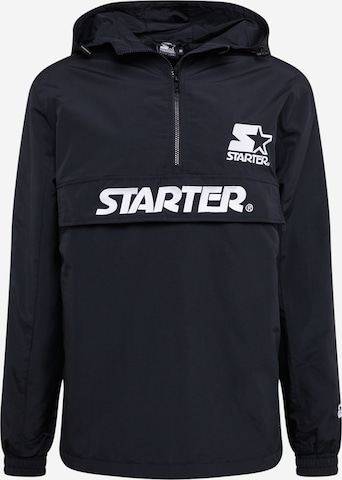 Starter Black Label Regular Fit Jacke in Schwarz: predná strana