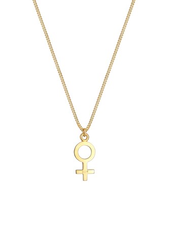 ELLI Halskette Venus-Symbol in Gold