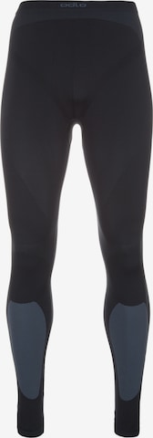 ODLO Slim fit Workout Pants 'Evolution' in Black: front