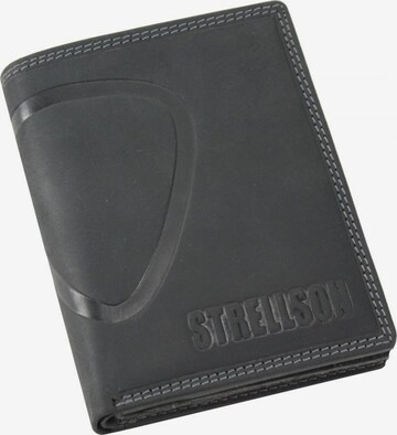 STRELLSON Wallet in Black: front