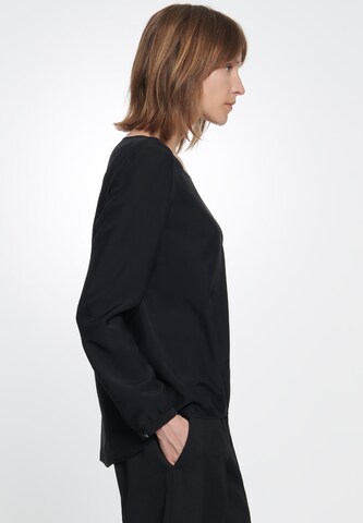 Chemisier 'Schwarze Rose' SEIDENSTICKER en noir
