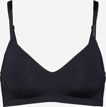 Soutien-gorge 'UNLINED TRIANGLE' Calvin Klein Underwear en noir : devant