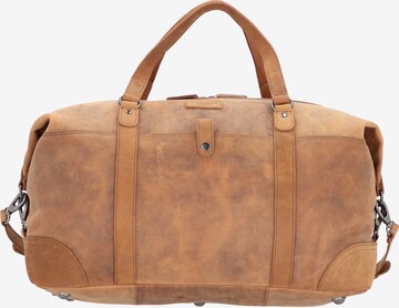 Harold's Travel Bag 'Antic Heritage' in Brown: front