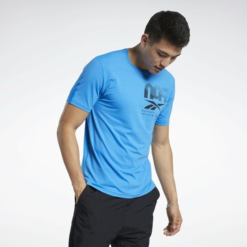 Reebok T-Shirt 'ACTIVCHILL' in Blau: predná strana