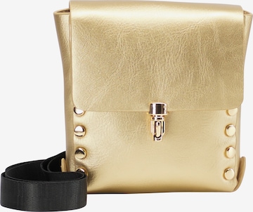 myMo at night Fanny Pack in Gold: front