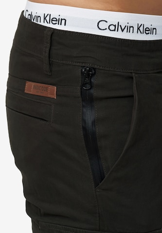 Coupe slim Pantalon cargo 'Mathews ' INDICODE JEANS en marron