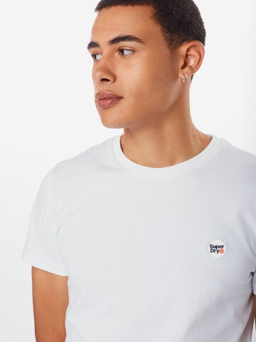 Superdry Regular Fit T-Shirt 'COLLECTIVE' in Weiß