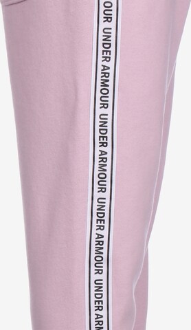 Loosefit Pantaloni sportivi di UNDER ARMOUR in rosa