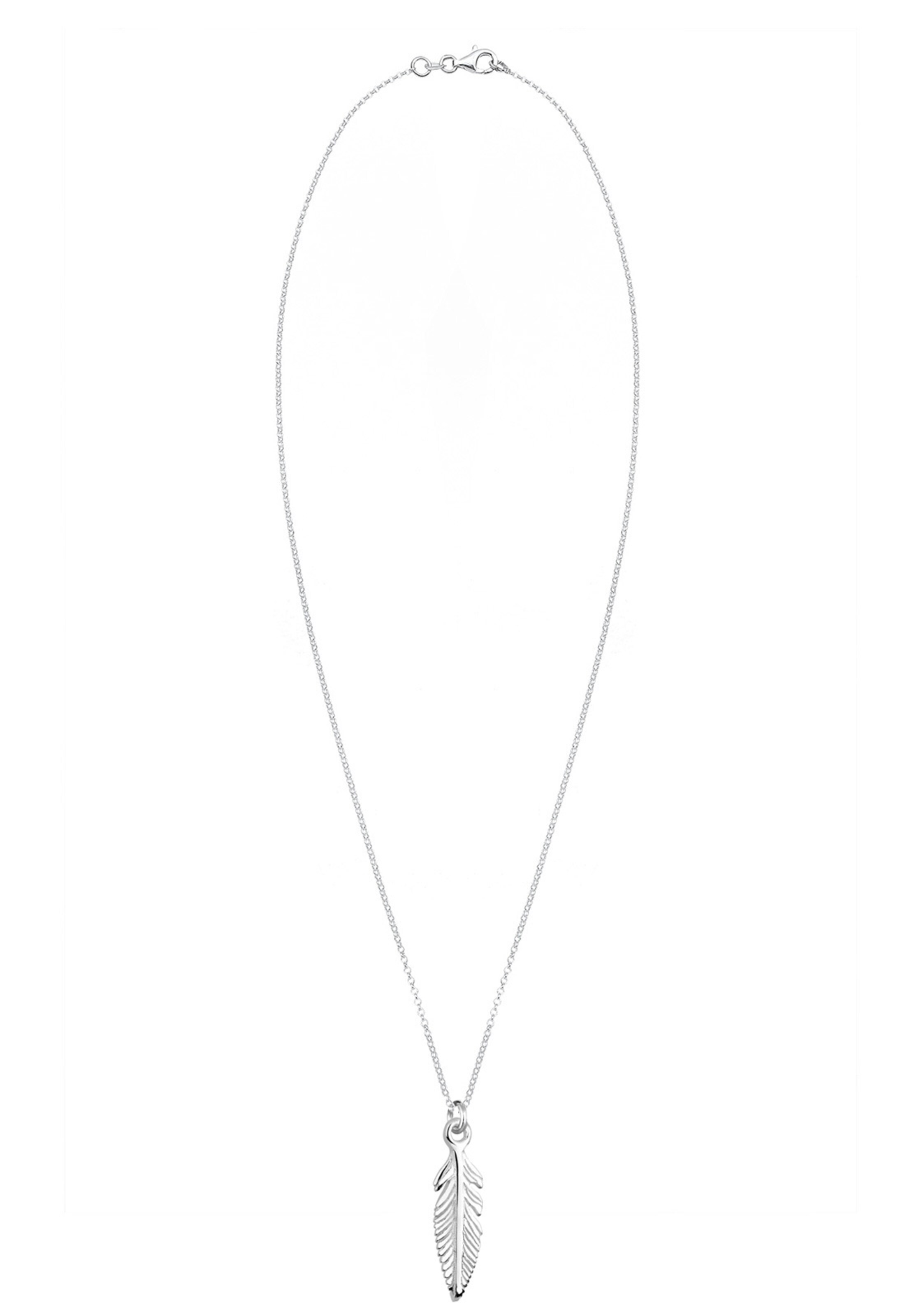 ELLI Kette in Silber: Vorderseite