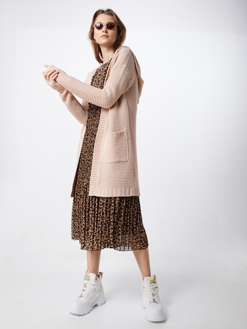 VERO MODA Вязаная кофта 'No Name' в Ярко-розовый