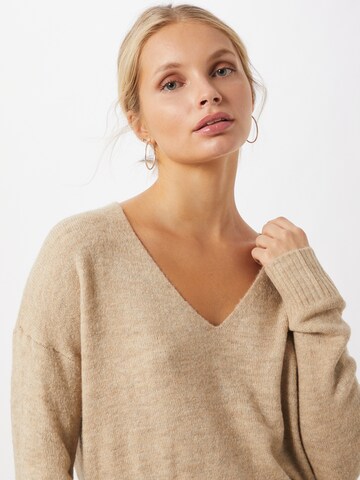 JDY Pullover 'Elanora' i beige