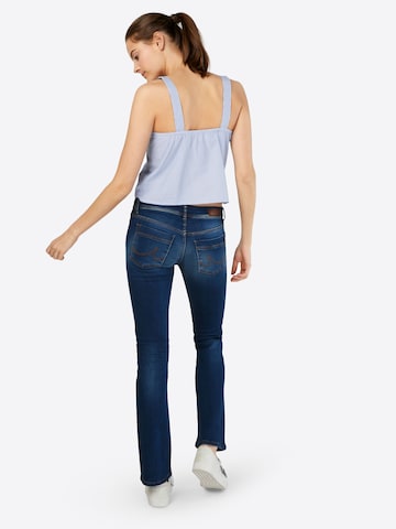 LTB - Bootcut Vaquero 'Valerie' en azul: atrás