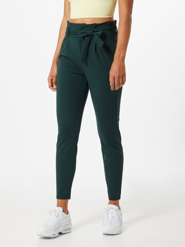 VERO MODA Slimfit Hose 'Eva' in Grün: Vorderseite