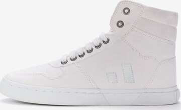 Ethletic Sneakers hoog in Wit: voorkant