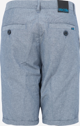 Iriedaily Normální Chino kalhoty 'Golfer Chambray' – modrá